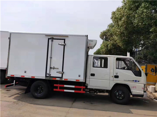 江鈴雙排座藍牌冷藏車，城市不限行