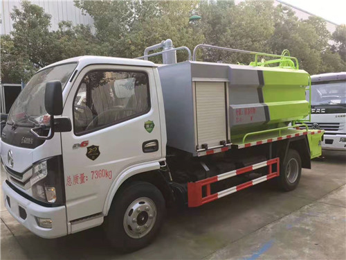 國六東風小多利卡清洗吸污車兩用車清水箱2方，污水4方