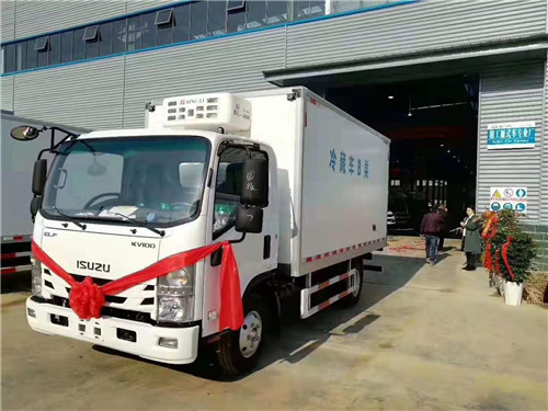 國(guó)六慶鈴五十鈴kv100冷藏車(chē)推薦
