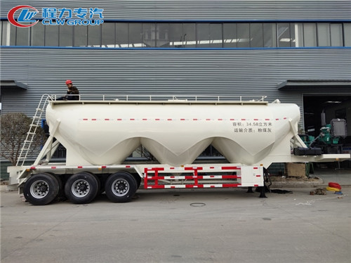 47方5V低密度粉粒物料半掛運(yùn)輸車(chē)