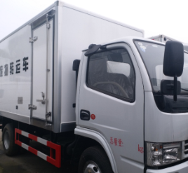 東風多利卡藍牌3.9米醫(yī)療廢物轉(zhuǎn)運車廠家直銷，價格優(yōu)惠
