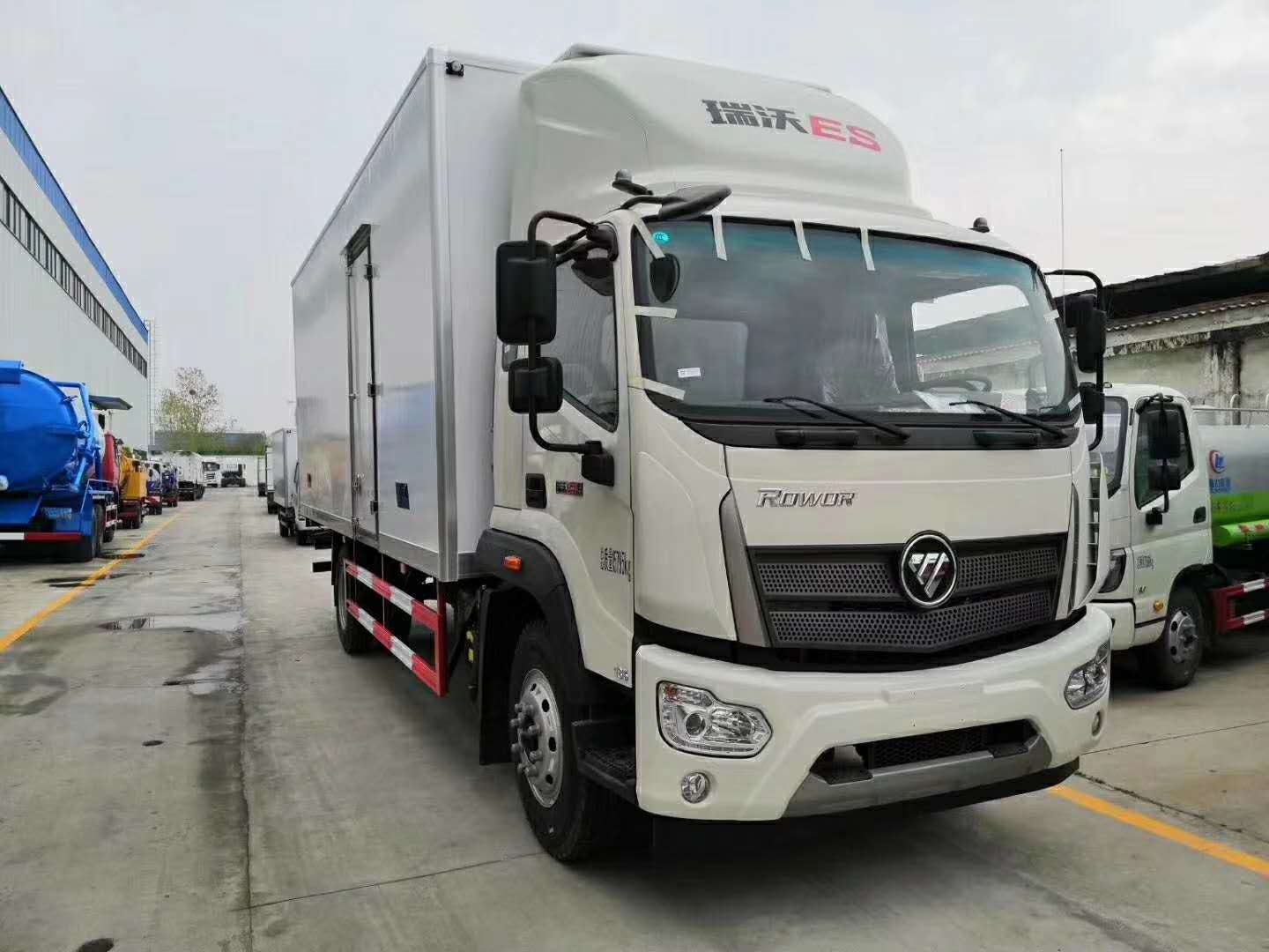 福田瑞沃6.8米冷藏車同級(jí)別性價(jià)比最高，整車不超重