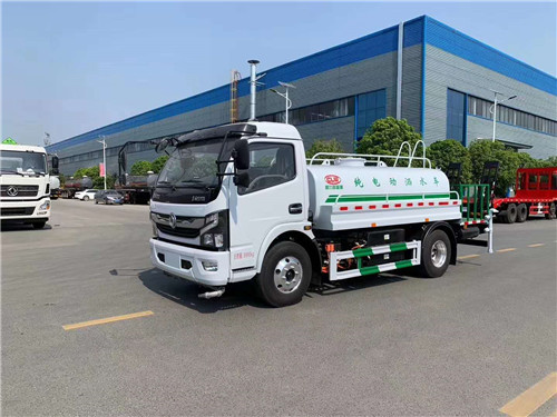 純電動新能源灑水車，霧炮車，多功能抑塵車圖片展示