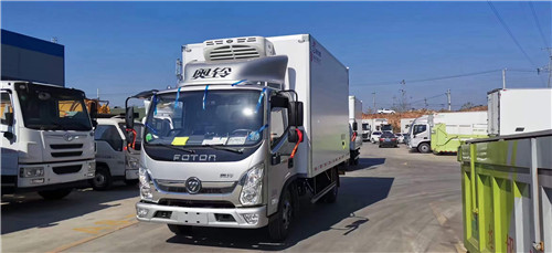 國六奧鈴速運冷藏車，18方國六冷藏車，康明斯130馬力冷藏車