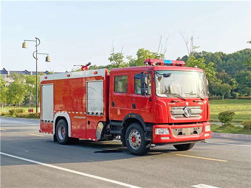 國六東風(fēng)D9六噸水罐消防車、泡沫消防車