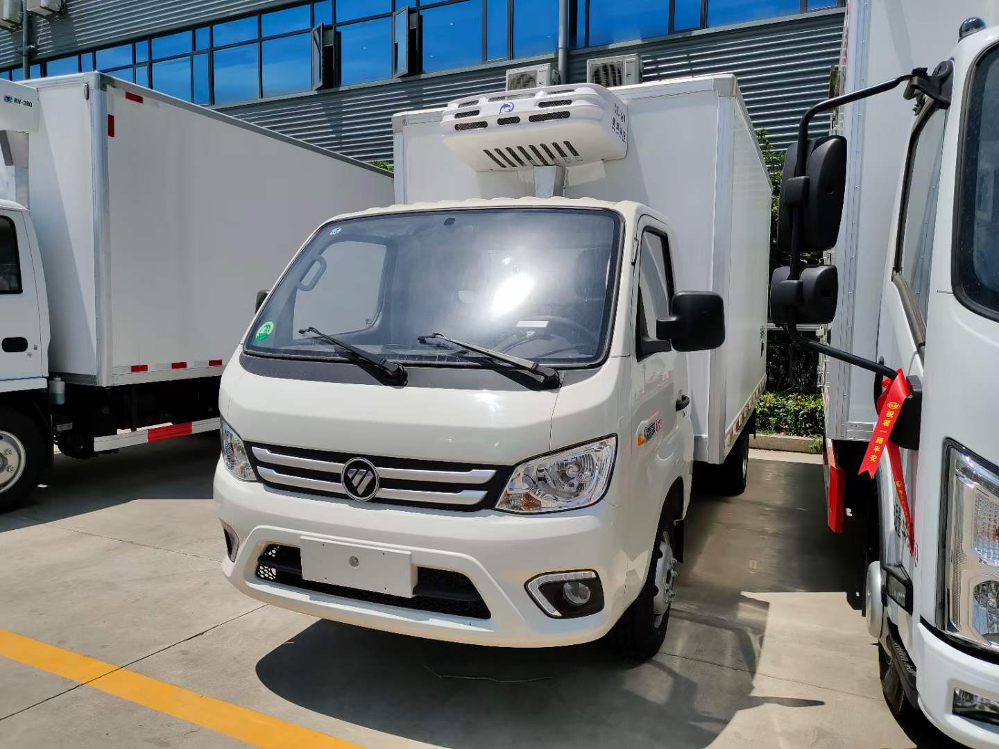 國六 福田祥菱M2冷藏車，現(xiàn)車一臺