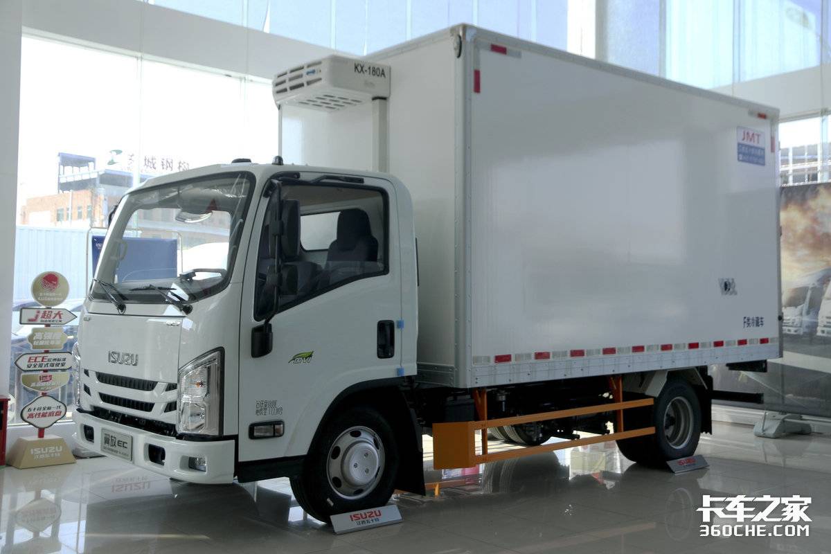 圖解五十鈴翼放EC7冷藏車(chē)