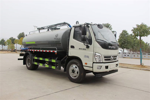 國(guó)六福田奧鈴9.2方吸糞車(chē)