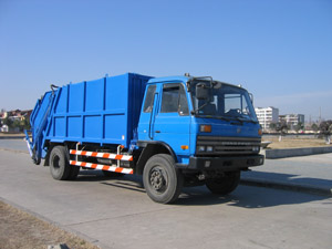 程力威壓縮式垃圾車(chē)