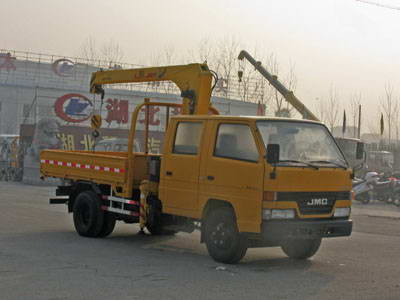江鈴2噸JMC隨車起重運(yùn)輸車