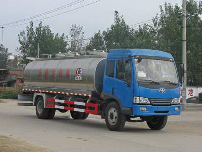 解放單橋10方鮮奶運(yùn)輸車(chē)