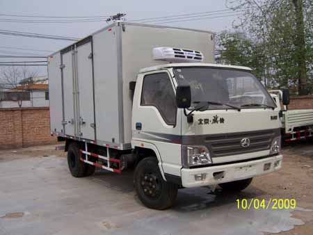 廂長(zhǎng)3.99米冷藏車｜北京旗鈴冷藏車