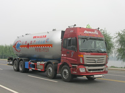 歐曼前四后八34.5立方液化氣體運(yùn)輸車(chē)