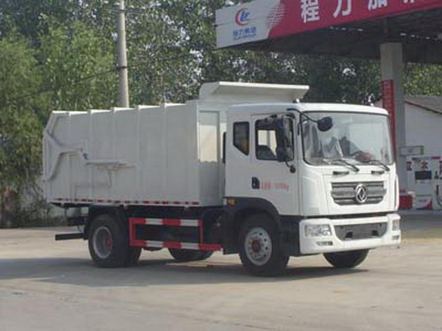 東風(fēng)多利卡D9壓縮式對(duì)接垃圾車