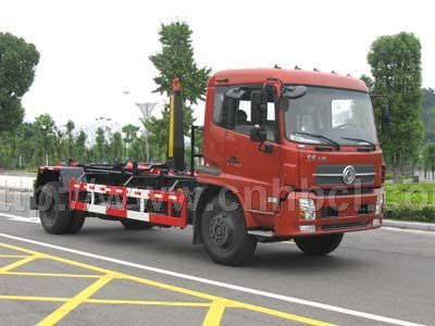 東風(fēng)天錦車(chē)廂可卸式垃圾車(chē)