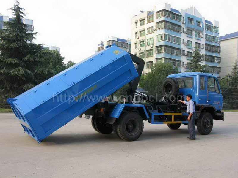 東風(fēng)10噸153車(chē)廂可卸式垃圾車(chē)