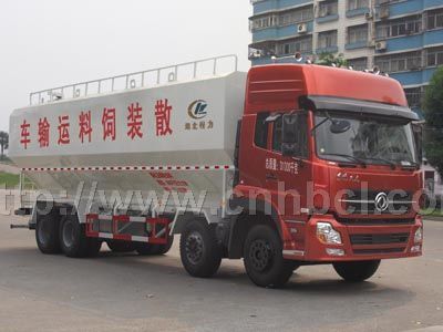 國(guó)四東風(fēng)天龍前四后八散裝飼料車