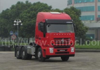 國(guó)四紅巖杰獅6*4牽引車(chē)