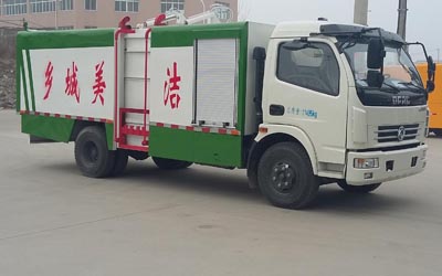 東風多利卡壓縮式垃圾車 