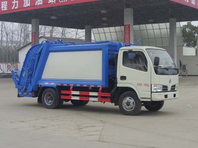 國五東風壓縮式垃圾車