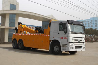 國(guó)五重汽后八輪清障車(chē)