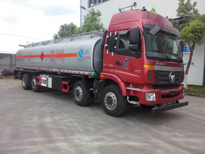 國(guó)五歐曼前四后六鋁合金油罐車