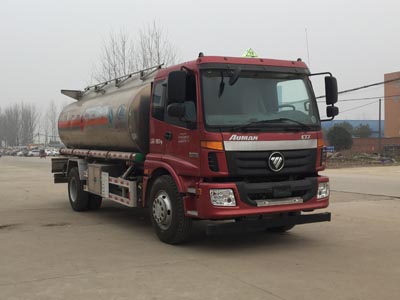 國(guó)五歐曼18方鋁合金運(yùn)油車 