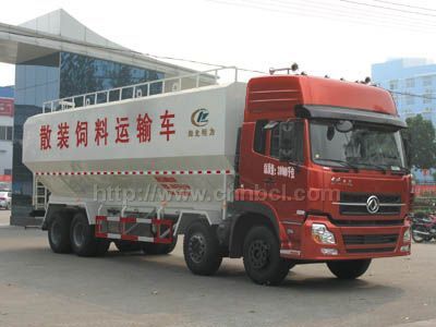 東風(fēng)天龍前四后八散裝飼料運(yùn)輸車(chē)